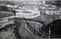 Кострома - Проезд Николая II по Сусанинской площади