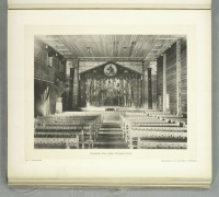 Кострома - Интерьер театрального зала ресторана выставки, 1913