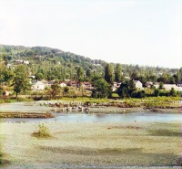 Сочи - Сочи. Вид с запада. Река Сочи, 1912