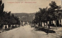 Геленджик - Черноморская губерния. Геленджик. Шоссейная улица, 1900-1917