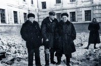 Норильск - Норильская шахта № 11. И.С.Кузнецов – первый справа. 1959 г.