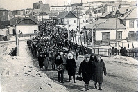 Дудинка - Советская улица.