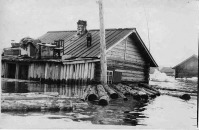 Дудинка - Весенний паводок. Район Аэропорта.