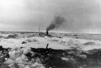 Дудинка - Весенний паводок на Енисее.