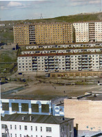 Дудинка - Панорама города.