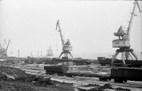 Дудинка - В речном порту.