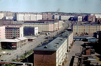 Дудинка - Улица Островского.