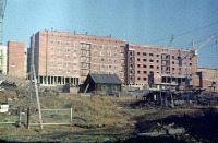 Дудинка - Строительсво дома №13 по улице Щорса.